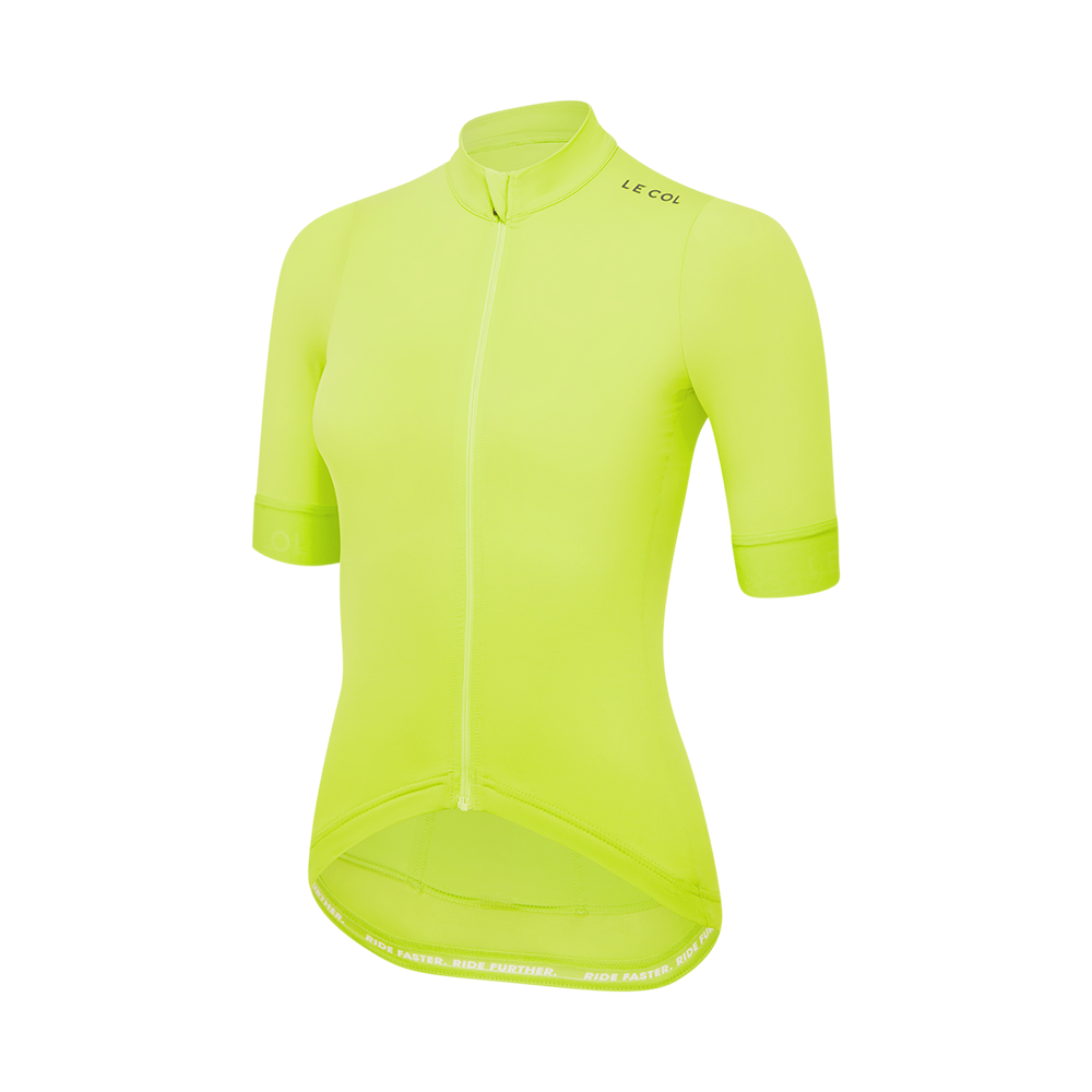 Le Col | Womens Pro Jersey II 短袖車衣 綠黃