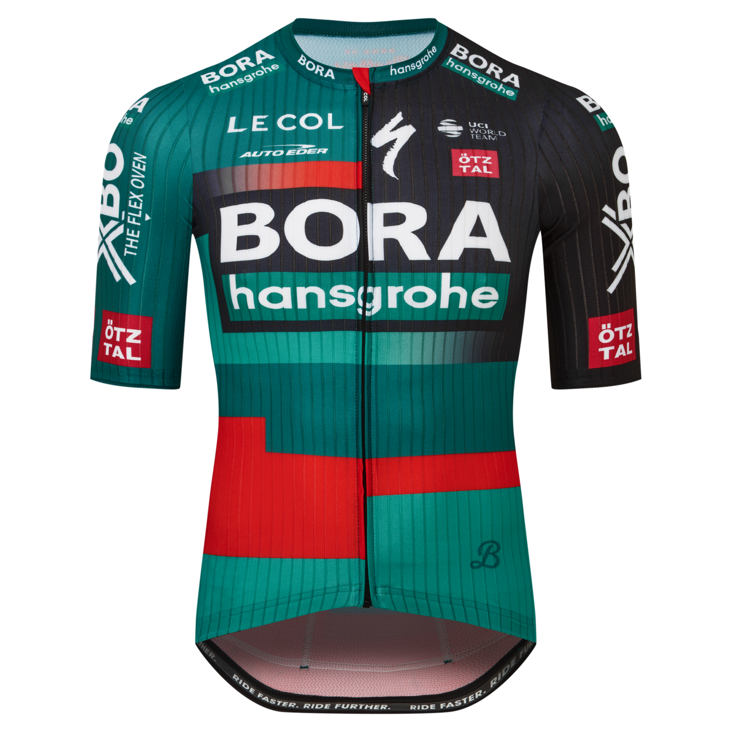 Le Col | BORA-hansgrohe Race Jersey 短袖車衣 黑/綠