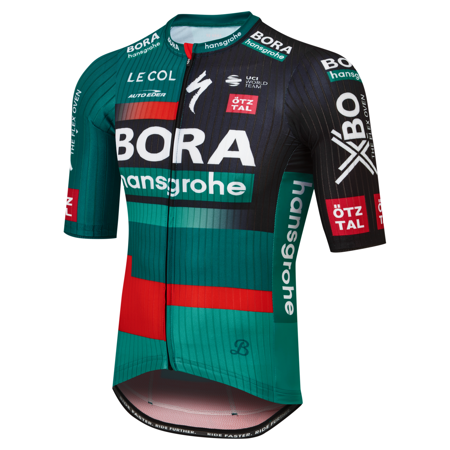 Le Col | BORA-hansgrohe Race Jersey 短袖車衣 黑/綠